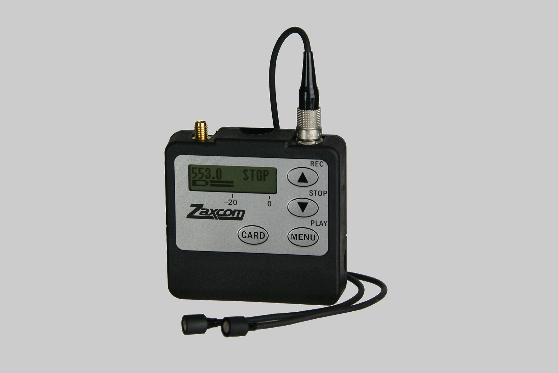 Zaxcom Introduces Bodypack Style Transmitters and Miniature Recorders with NeverClip™