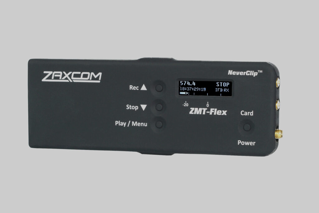 Zaxcom unveils the ZMT3-Flex wireless transmitter for professional sports