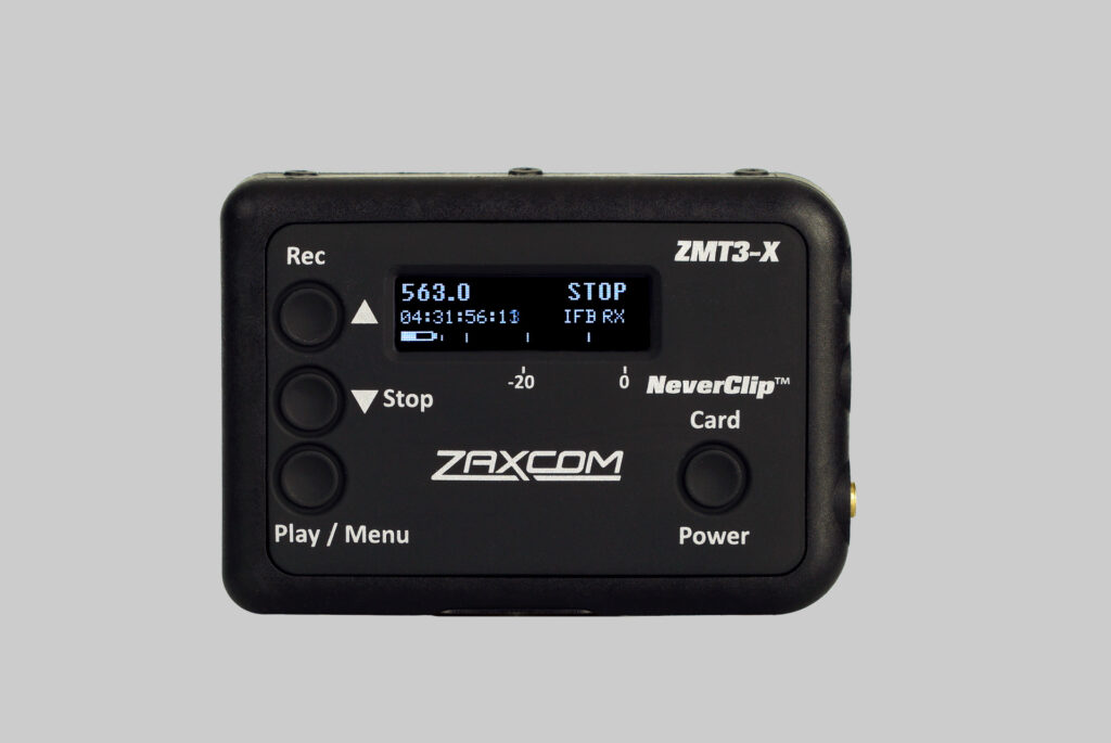Zaxcom’s new ZMT3-X transmitter boosts battery life and durability