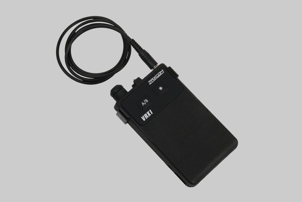 Zaxcom’s VRX1 Changes the VHF IFB Receiver Game 