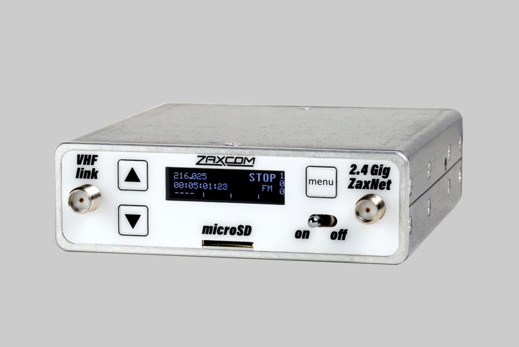 Zaxcom Unveils New VTX1 VHF IFB Transmitter