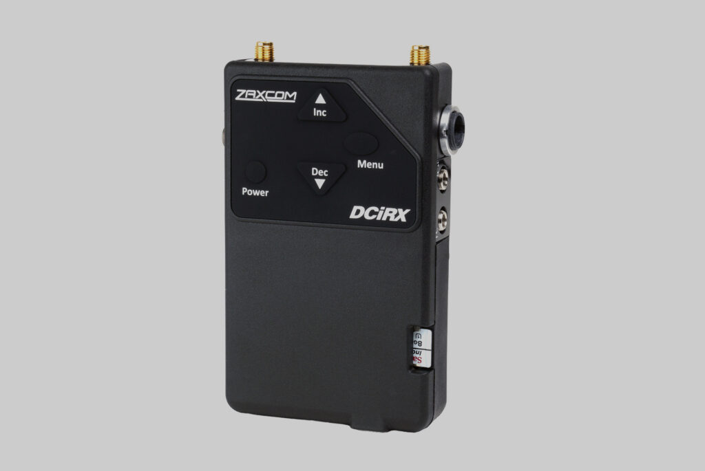 DCiRX UHF Audio Receiver from Zaxcom Now Shipping Worldwide